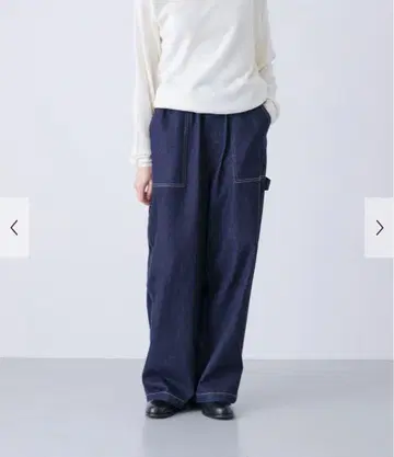 데님 이지 페인터 팬츠