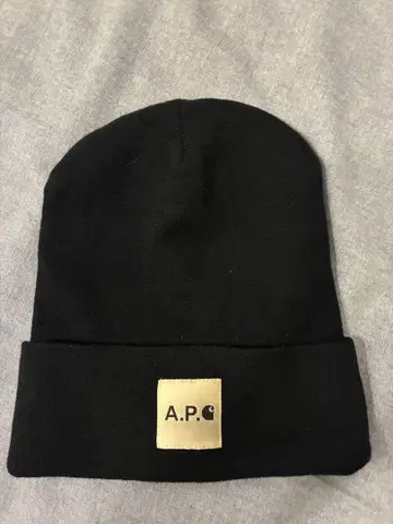 새상품급 칼하트 A.P.C. 블랙 니트 모자 원사이즈 carhartt