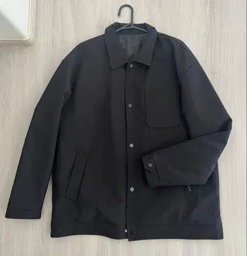 블루종 아우터 블랙