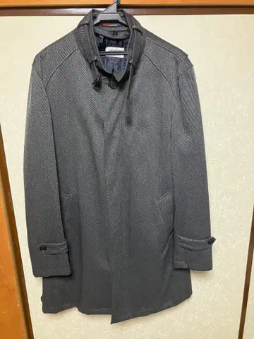 오리히카 라이너 포함 코트 남성용 L 사이즈 그레이