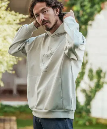 CALL&RESPONSE 콜앤리스폰스 프렌치불 프린트 후드티