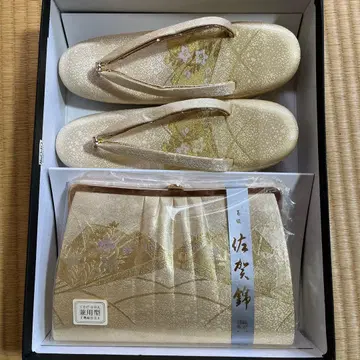 일본 의류용 백과 조리 세트 골드