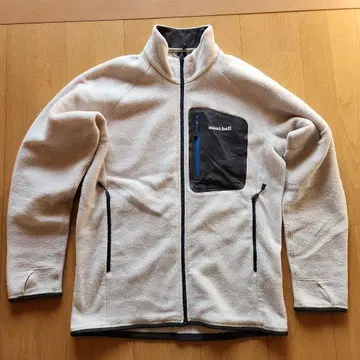 mont-bell 플리스 자켓 아이보리 L