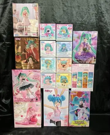 [미개봉 새상품] 하츠네 미쿠 피규어 세트 [무료배송]