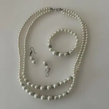 펄풍 비즈 주얼리 세트