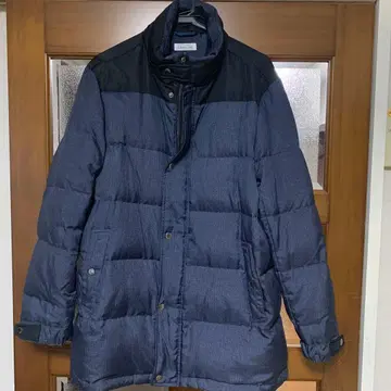 네이비 다운 자켓