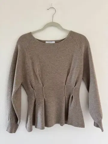 FENNEL 니트 스웨터 긴팔 베이지