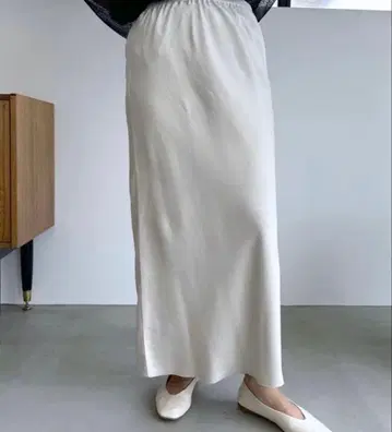 LEPSIM 스트레치 새틴 스커트 2