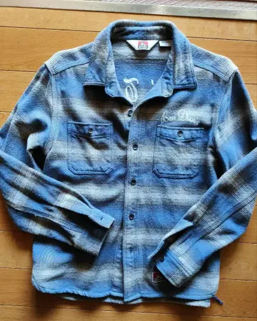 Ben Davis 체크 무늬 플란넬 셔츠