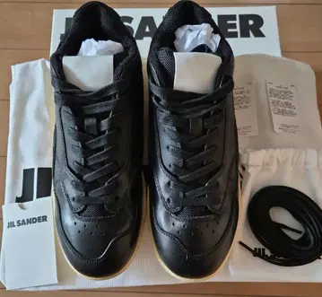 질 샌더 블랙 스니커즈