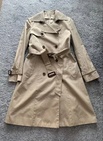 ANAYI 베이지 라이너 세트 더블 브레스트 트렌치 코트 38 아나이