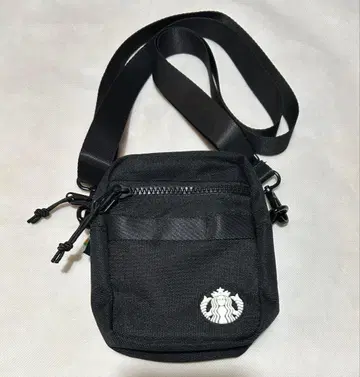 스타벅스 뉴에라 미니 숄더 백 한정판 블랙