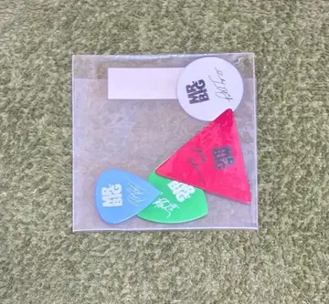 [ NOT FOR SALE ] MR.BIG 사인 포함 피크 4개 세트