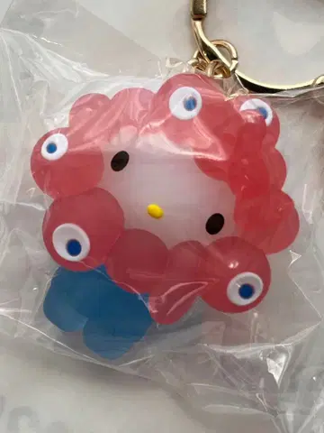 변신 3D 마스코트 미야쿠미야쿠 키티 클리어 키링 1개