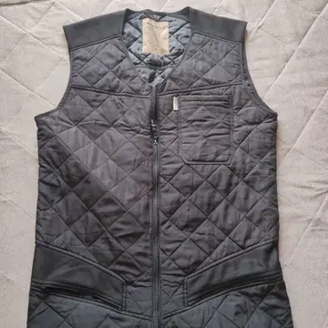 FieldCore 블랙 퀼팅 베스트 수트 M