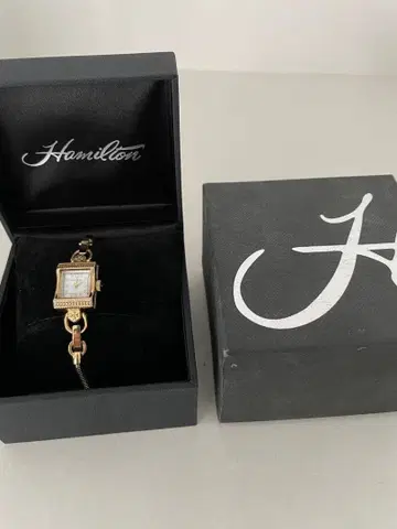 해밀턴 Hamilton 여성용 손목시계 클래식 골드