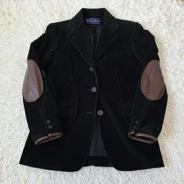 Ralph 랄프 로렌 코듀로이 자켓 가죽 엘보 패치