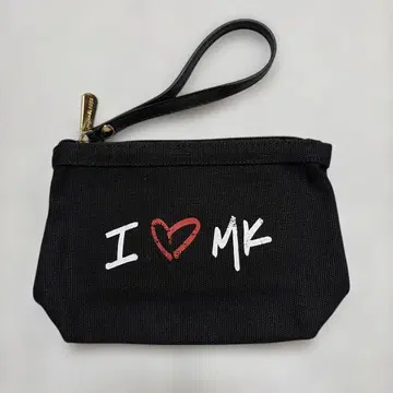 새상품급 I MK 블랙 파우치 마이클코어스