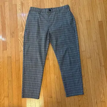 백넘버 BACK NAMBER XL 체크 무늬 팬츠 거의 미사용