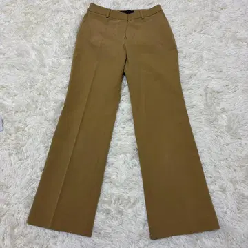 [ 고급 ] theory 센터 프레스 팬츠 베이지 여성용 (M)