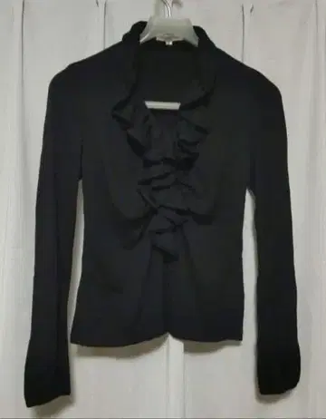 나라 까미체 상의 블랙 used