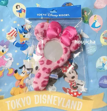 당일 발송 미개봉 새상품 디즈니 미니 거울 레오파드 무늬