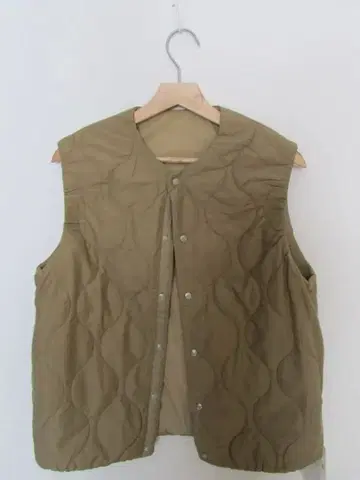 ARCH&LINE 카포크 스누디 포함 발수 베이지 베스트