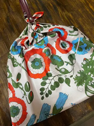 마니프리 레더밴드 스카프 백