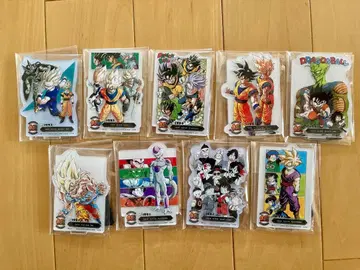 [ 미개봉 새상품 ] 제일복권 드래곤볼 F상 아크릴트 9종 세트 판매