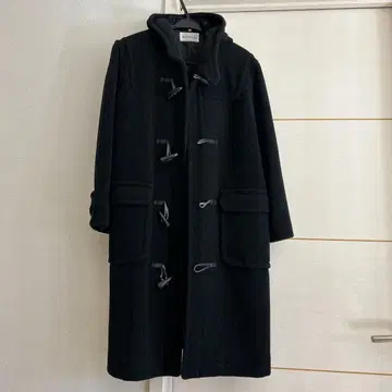 MELROSE 블랙 더플 코트