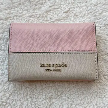 [ 미사용 새상품 ] kate spade 명함지갑 카드 케이스 핑크