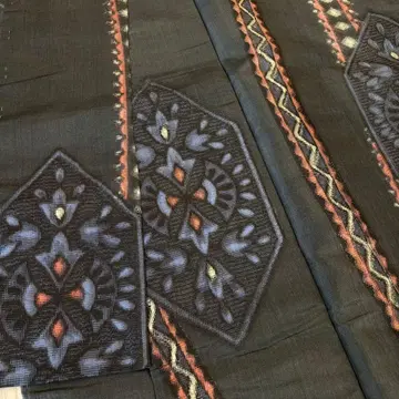 앤티크 기모노 멋진 패턴 명선