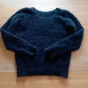 Ray BEAMS 블랙 긴팔 스웨터