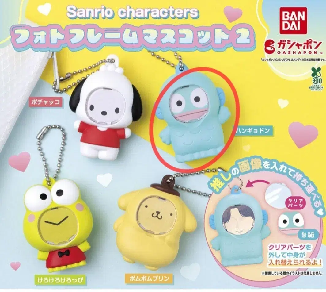 Han Gyo Dong Photo Frame Gacha Sanrio Photo Frame