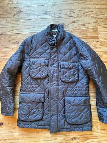 비버 퀼팅 드라이빙 자켓 36 (S~M) 다크 브라운