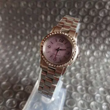 CITIZEN ECO Drive E031 퍼플 다이얼 손목시계