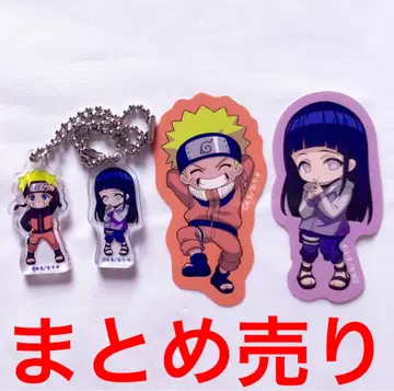 NARUTO 니지겐노모리 닌리 아크릴 키링 스티커 나루토 히나타