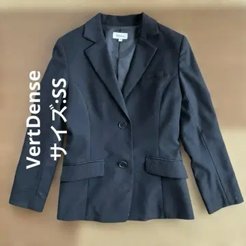 VertDense 블랙 정장 자켓 SS