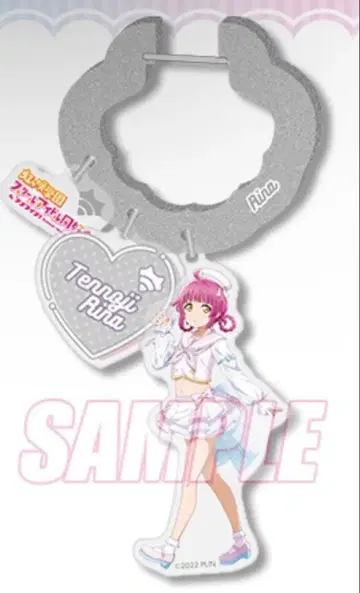 제비뽑기당 니지가사키 카라비너 포함 아크릴 키링 텐노지 리나