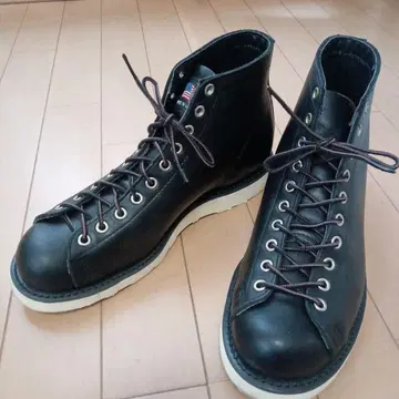 NATURE KREEC 블랙 워크 부츠 Made in U.S.A.