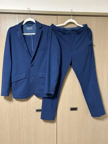 abahouse Ponte Knit 셋업 수트 네이비 L