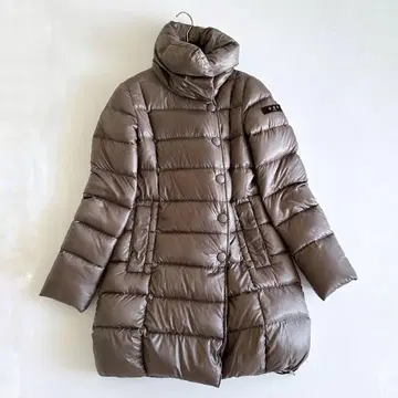 타트라스 / 다운 코트 모카 브라운 폴란드제 숄카라 롱