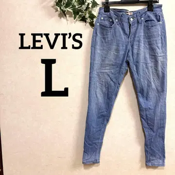 새상품급 LEVI'S 스키니 데님 [ L ] 레깅 라이트 블루
