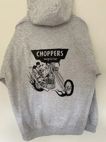 초파즈 매거진 Choppers Magazine 아스 US 후드티