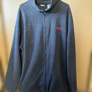 FILA 플리스 자켓 XXL 그레이