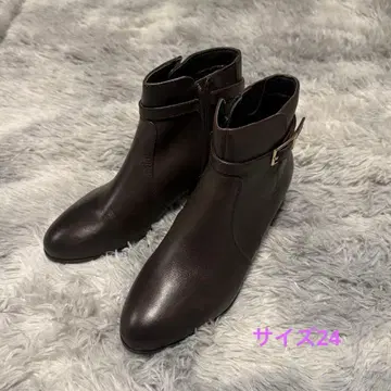 CAVACAVA 다크 브라운 사이드 고어 여성용 부츠