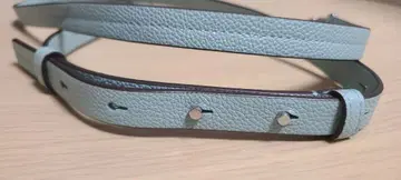 케이트 스페이드 라이트 블루 가죽 스트랩