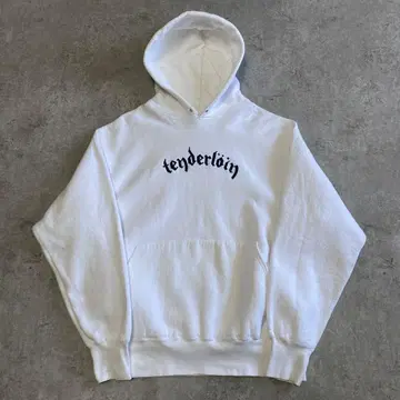 초레어 90s 초기 TENDERLOIN 후드티 UK제 XL 화이트 화이트
