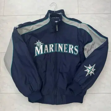 MARINERS 바시티 자켓 네이비