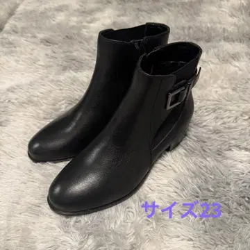 CAVACAVA 블랙 사이드 고어 여성용 부츠